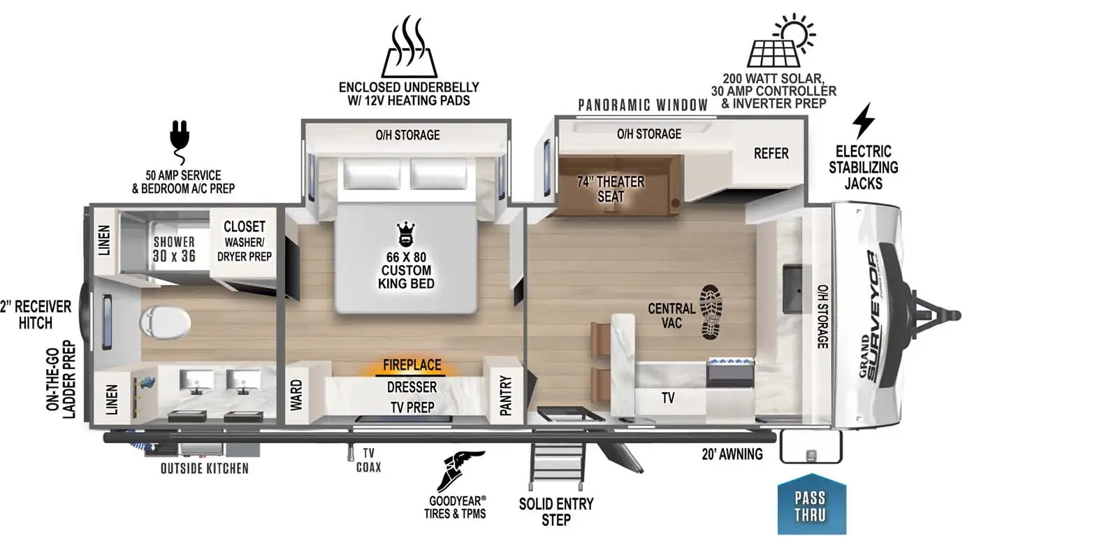 268FKBS Floorplan Image